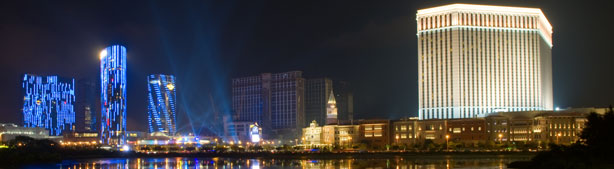 Cotai Strip at night