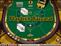 Layout of Playtech table games