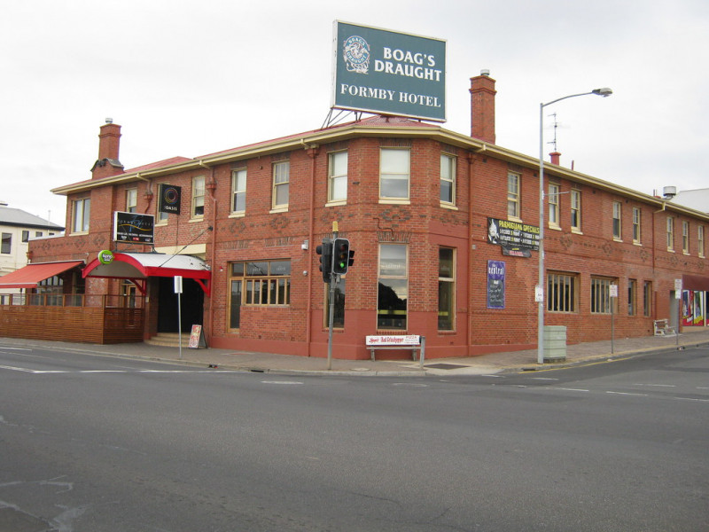The Formby Hotel in Devonport Tasmania