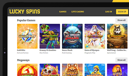 luckyspins_casino_software_and_games